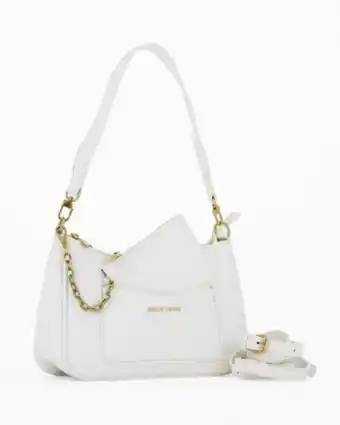 Globo Moda Enrico coveri - borsa bianca a spalla con pouch rimovibile offerta