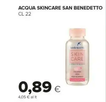Tigre San Benedetto Acqua Skincare offerta