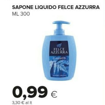 Tigre Felce Azzurra Sapone Liquido offerta