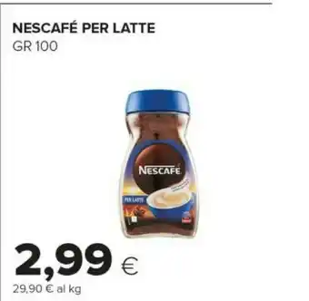 Tigre Nescafé Per Latte offerta