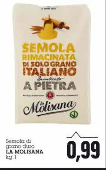 Emi Supermercati La Molisana Semola di grano duro 1kg offerta