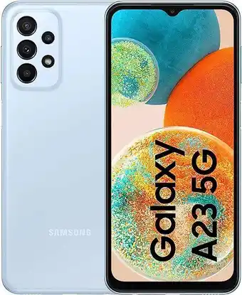 Amazon Samsung galaxy a23 5g smartphone android 12, display infinity-v 6.6’’¹, 4gb ram e 128gb di memoria interna espandibile², b... offerta