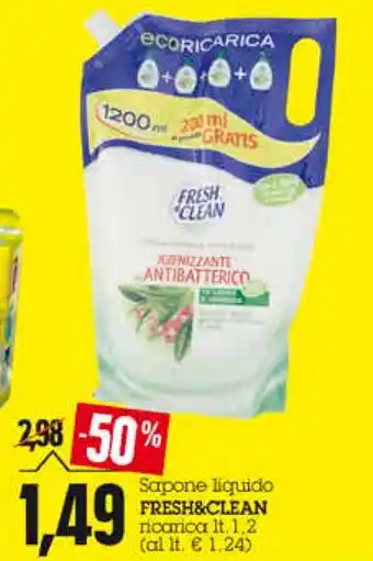 Emi Supermercati Fresh & Clean Sapone liquido 1,2lt. offerta