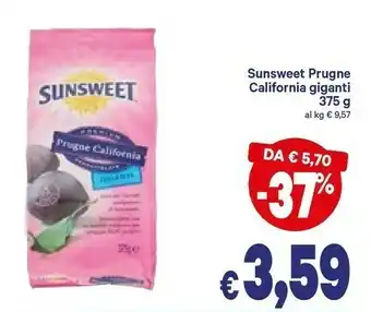 Sunsweet Prugne