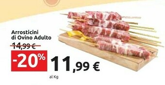 Carrefour Arrosticini Di Ovino Adulto offerta