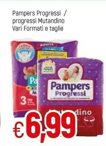 Famila Pampers Progressi Mutandino offerta