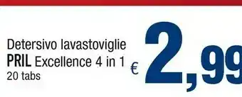 Famila Pril Detersivo Lavastoviglie EXCELLENCE offerta
