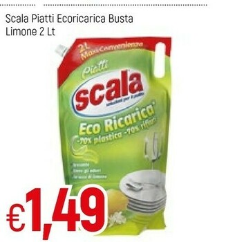 Famila Scala Piatti Ecoricarica Busta Limone offerta