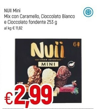 Famila Nuii Mini Mix Con Caramello, Cioccolato Bianco E Cioccolato Fondente offerta