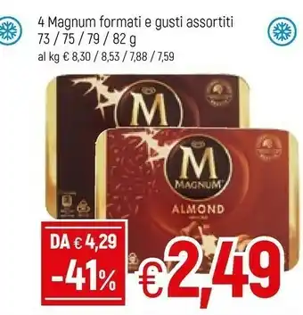 Famila Algida Magnum Double Raspberry Lampone 73 G(ml) offerta