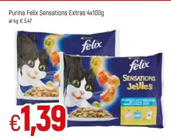 Famila Purina Felix Sensations Extras offerta