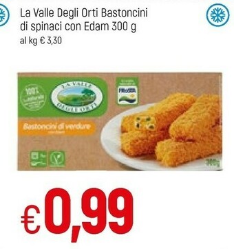 Famila La Valle Degli Orti - Bastoncini Di Spinaci Con Edam offerta