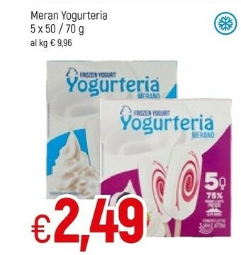Famila Meran Frozen Yogurt Yogurteria O 250 G(ml) offerta