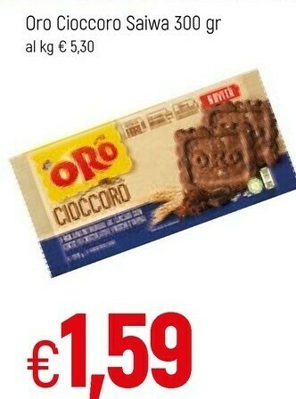 Famila Saiwa Gocce Gustose Oro Più 300 G(ml) offerta