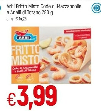 Famila Arbi Fritto Misto All'Italiana 280 G(ml) offerta