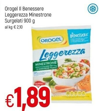 Famila Orogel Minestrone Leggerezza Il Benessere offerta