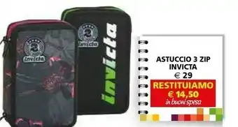 Il Gigante Invicta Astuccio scuola offerta