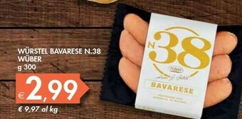 Bennet Wuber Wurstel Bavarese offerta