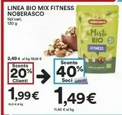 Coop Noberasco - I Misti Bio Fitness 130 G(ml) offerta