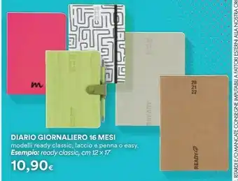 Coop Diario Giornaliero 16 Mesi offerta