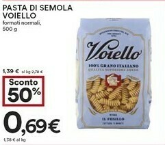 Coop Voiello Pasta Di Semola offerta