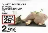 Coop Fattorie Natura Quatro Posteriore Di Pollo offerta