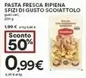 Coop Pasta Fresca Ripiena Sfizi Di Gusto Scoiattolo 200g offerta