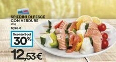 Coop Spiedini Di Pesce Con Verdure offerta