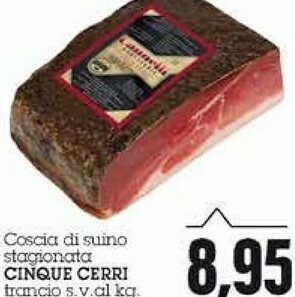 Cinque Cerri Coscia Di Suino Stagionata