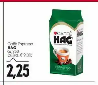Emi Supermercati Hag Caffè Classico 250 G(ml) offerta