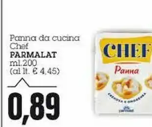 Emi Supermercati Parmalat Panna Da Cucina Chef offerta