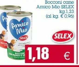Emi Supermercati Selex Bocconi Cane Amico Mio offerta