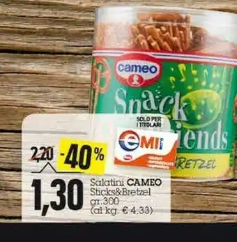 Cameo Salatini Sticks & Bretzel