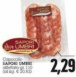 Emi Supermercati Sapori Umbri Capocollo offerta