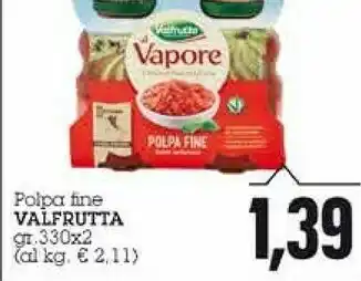 Emi Supermercati Valfrutta Polpa Fine offerta