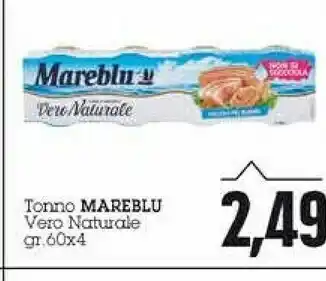 Emi Supermercati Mareblu Tonno Vero Naturale 60g offerta