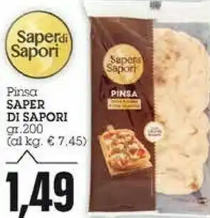 Emi Supermercati Saper Di Sapori Pinsa offerta