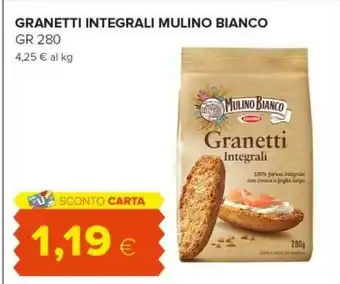 Tigre Mulino Bianco Granetti Integrali 280 G(ml) offerta