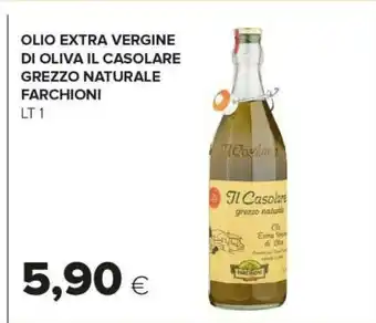 Tigre Farchioni Olio Extra Vergine Di Oliva Il Casolare Grezzo Naturale Biologico offerta