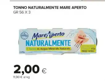 Tigre Mare Aperto - Naturalmente Il Tonno In Acqua Minerale Naturale offerta