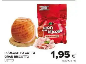Tigre Rovagnati Prosciutto Cotto Gran Biscotto L'etto offerta