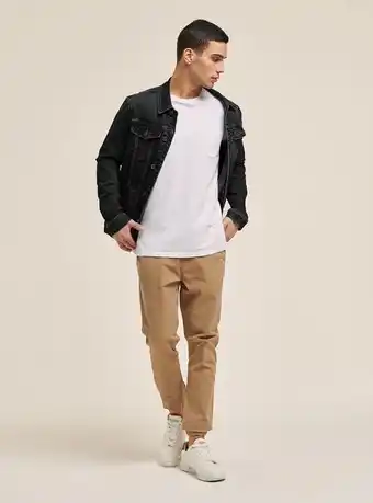 Giubbotto in denim stretch