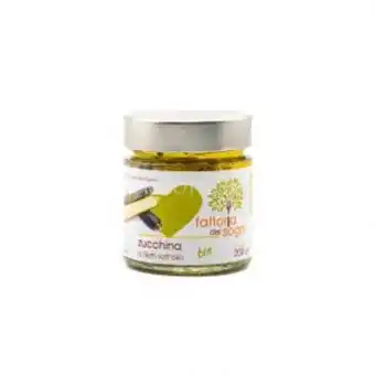 Zucchina a filetti sott'olio fattoria dei sogni 208g