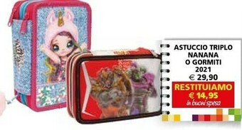 Il Gigante Astuccio scuola offerta