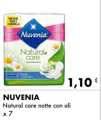Nuvenia Natural care notte con ali x 7