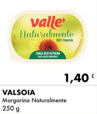 Iper Tosano Valsoia Margarina Naturalmente 250 g offerta