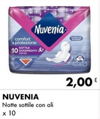 Iper Tosano Nuvenia Notte sottile con ali x 10 offerta