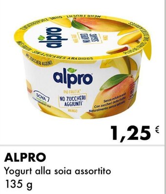 Iper Tosano Alpro Yogurt alla soia assortito 135 g offerta