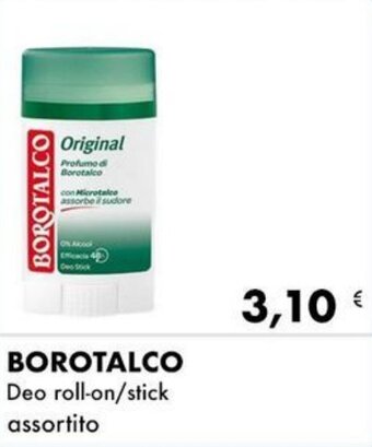 Iper Tosano Borotalco Deo roll-on/stick assortito offerta