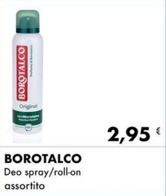 Borotalco Deo spray/roll-on assortito